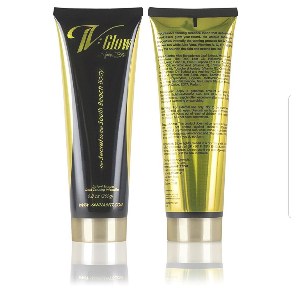 Tanning bronzer lotion